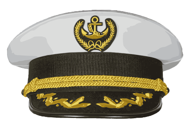 Illustration of a captain&rsquo;s hat
