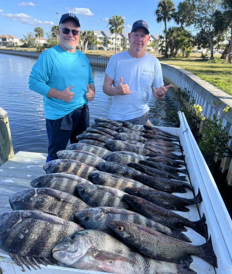 Guests with their catch on an Apollo Beach fishing charter, photo 5
