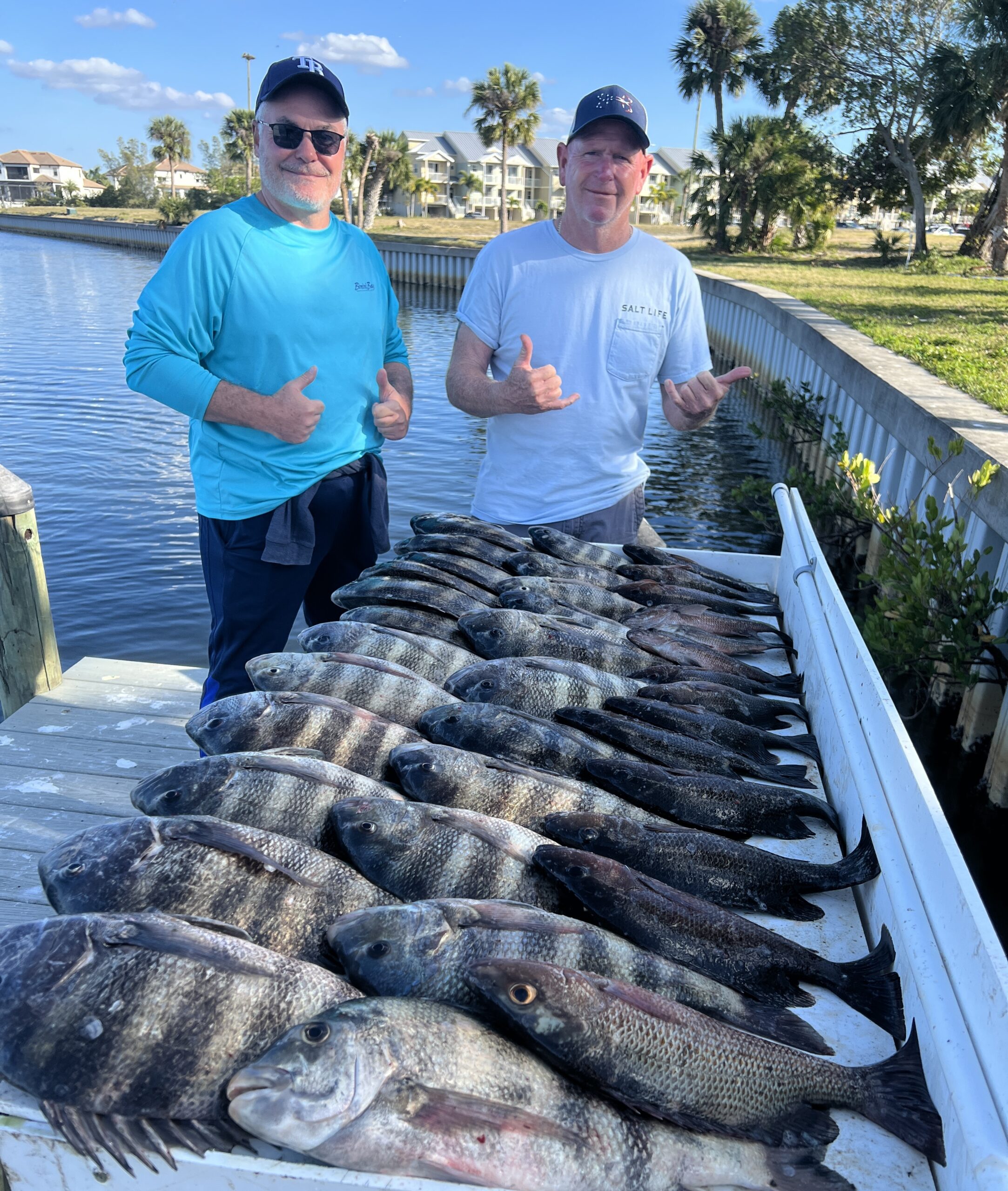 A winter day aboard an Apollo Beach fishing charter